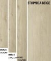 FLOOR TILES ROBLE BEIGE GLAZED - SATIN - MATTE RECT.SIZE : 19,4/90 cm CLASS1 ( PALL.37,80 m2 )K.J.PARADYŻ