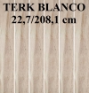 FLOOR TILES GRES PORCELAIN TERK ( TORVIK ) BLANCO PD-ST-TE-0002 SATIN - MATTE RECY.SIZE : 22,7/208,1cm CLASS 1 ( PALL.56,70 M2 )K.J.EGEN