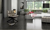 GRES PORCELAIN FLOOR TILES LAZZARO BLACK SEMI - POLISHED RECTYFICATION SIZE : 59,3/59,3 cm CLASS 1 ( PACK.1,76 M2 )K.J.OPOCZNO